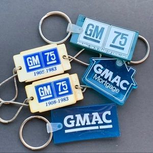 GMAC Finance🎄Vintage Brass Keychain OR Ornament